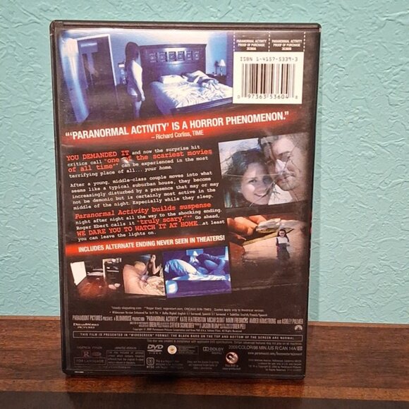 Paranormal Activity DVD - Picture 2 of 4
